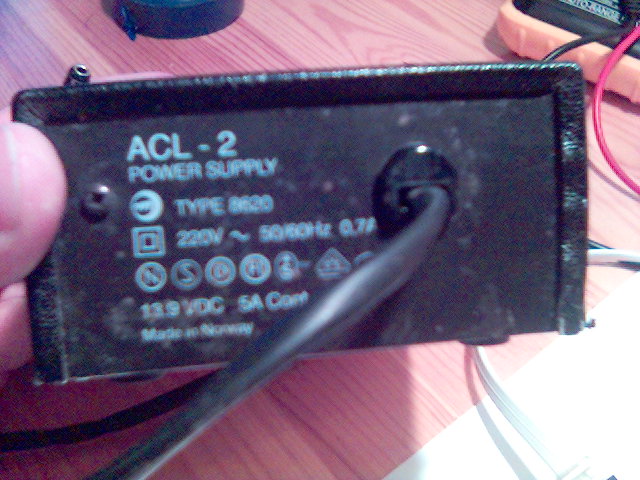 My Power Supply (Output is 13.9V 5A) Perfect filtered